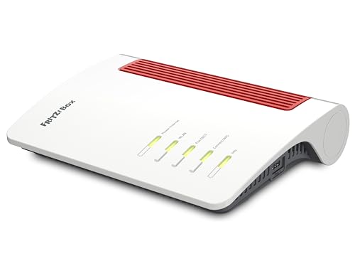 FRITZ!Box 4690 (Wi-Fi 7 Mesh Router, bis zu 6.960 MBit/s, 10-Gigabit-WAN, 10-Gigabit-LAN, 3 x 2,5-Gigabit-LAN, DECT-Basis, USB 3.0)