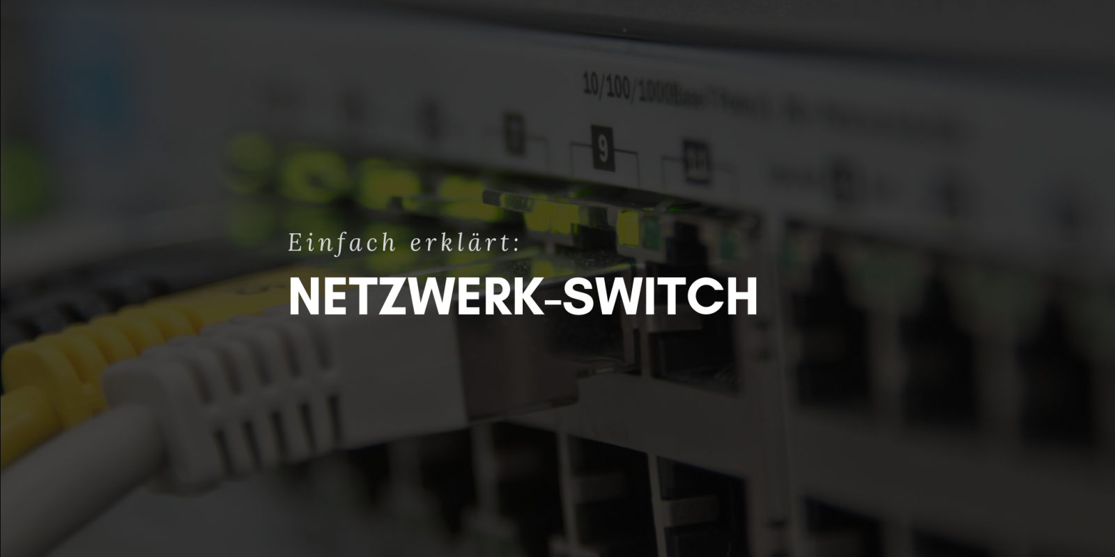 Netzwerk-Switch - Was ist das? Einfach erklärt